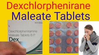 Dexchlorpheniramine Maleate Tablets Uses and side effects in Hindi [upl. by Armstrong]