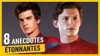 SPIDERMAN  8 Infos Étonnantes sur les Films avec Andrew Garfield et Tom Holland [upl. by Lisan]