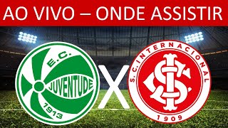 juventude x internacional onde assistir onde vai passar transmissão jogo do Internacional hoje [upl. by Lareine]