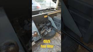 Shorts ISUZU How to Replace Fuel Filter [upl. by Hescock]