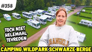 358 KLEINE TEGENVALLER OP DEZE CAMPING I Camping Wildpark Schwarze Berge [upl. by Lion361]