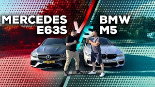 Bmw M5 VS Mercedes E63s AMG Sokak Yarışı Yaptık  Drag Race Rolling Race amp Sound Check [upl. by Morgan]