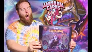 Unboxing the Lorcana Ursalas Return ILLUMINEERS QUEST Deep Trouble [upl. by Gena900]