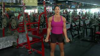 How to Do Standing Dumbbell Curls [upl. by Paulsen]