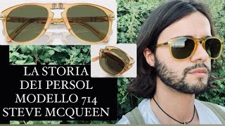 STORIA E RECENSIONE DEI PERSOL MODELLO 714 STEVE MCQUEEN dagli anni 60 fino a BRAD PITT [upl. by Lener]