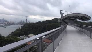 Fort Siloso Skywalk Sentosa Island Singapore [upl. by Gherardo30]