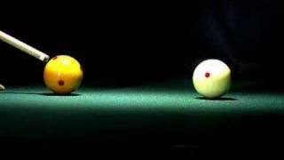 Pool and billiards in super slow motion and in infrared filmed with a highspeed video camera [upl. by Ibrik891]