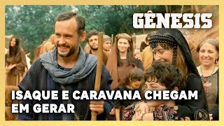 NOVELA GÃŠNESIS Isaque e sua caravana chegam em Gerar [upl. by Atwekk]