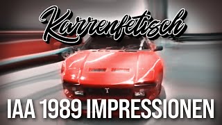 Impressionen der IAA 1989 Frankfurt VHSMaterial  Karrenfetisch [upl. by Ereveniug718]