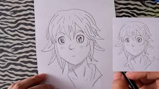 Come disegnare MELIODAS [upl. by Yentiw417]