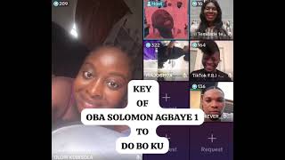 I want to doboku OBA Solomon AGBAYE 1 [upl. by Wilkins]