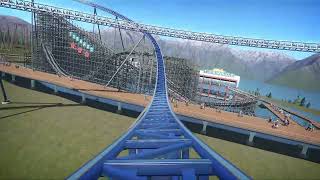 Roaring Thunder POV Record Breaking Roller Coaster [upl. by Ahiel725]