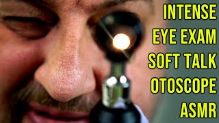 Intense Otoscope Eye Exam ASMR [upl. by Aenahs]