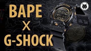 Enthüllung der BAPE 30th GSHOCK GM6900BAPE A Bathing Ape [upl. by Rawden]