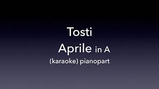 Aprile Tosti in A karaoke [upl. by Haela]