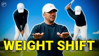 The 3 Keys To Shifting Your Weight In The Golf Swing [upl. by Bradman]