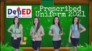 DepEd Prescribed Uniform 2021  Aldrich Commercial Clothing  Teacher Miriam [upl. by Laband]