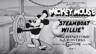 Steamboat Willie  Full Movie 1928 [upl. by Htur]