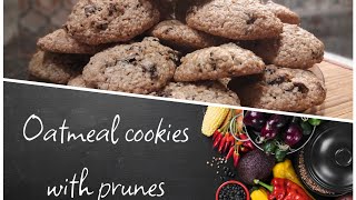 Delicious oatmeal cookies with prunes 🤤 [upl. by Freud]