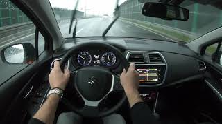 Suzuki SX4 II SCross  110 HP  POV Test Drive [upl. by Lonnard737]