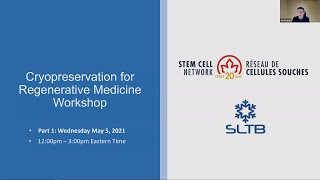 Cryopreservation for Regenerative Medicine workshop Part 1 Session 1 [upl. by Christine]