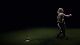 fastpitch pitching mechanics in slow motion [upl. by Cayla]