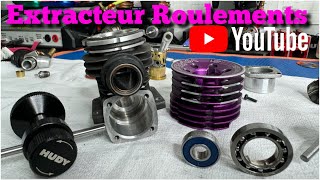 ✅ TUTO DEMONTAGE ROULEMENTS MOTEUR 35cc  HUDY ref 107051 EXTRACTEUR DE ROULEMENTS MOTEUR 21 🔥 [upl. by Annodal]