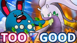 Goodra has Amazing Coverage in the GREAT LEAGUE Pokemon GO PVP [upl. by Ezaria]