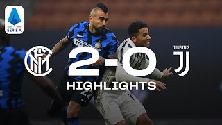 INTER 20 JUVENTUS  HIGHLIGHTS  SERIE A 2021  A dominant display at San Siro 🔥⚫🔵 [upl. by Gerladina]