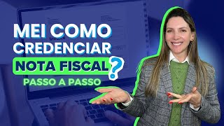 MEI COMO CREDENCIAR NOTA FISCAL Passo a Passo [upl. by Adiv413]