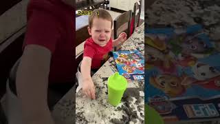 Use cheese to stop your baby from crying 🤣🤣🤣 baby babycrying funny funnyvideos cheese fypp 🤣🤣 [upl. by Henryk]