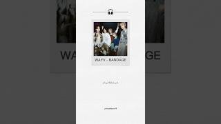 lyrics bandage wayv hendery xiaojun tenlee qiankun yangyang winwin nct [upl. by Annola]