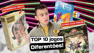 TOP 10  Jogos diferentões [upl. by Azile965]