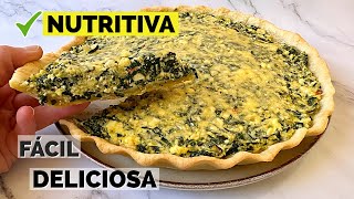 Deliciosamente Verde Tarta de Espinacas y Ricota para una Alimentación Balanceada [upl. by Ikila227]