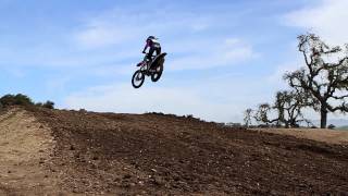 Fox Brigade Amateur Team Motocross Riders Invade Zaca Station CA [upl. by Ihcekn]