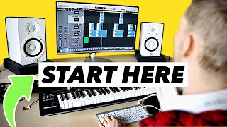 How To Produce Your Own Songs At Home Music Production Tips For Beginners [upl. by Ahsrav]