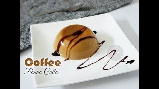 Coffee Panna Cotta  Italian dessert Coffee Panna Cotta Recipe [upl. by Ahsimin828]