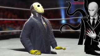 Jason Voorhees VS Slenderman  I Quit Match [upl. by Ahseile]