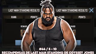 WWE SUPERCARD 44 RECOMPENSAS DE LAST MAN STANDING DE ODYSSEY JONES SUMMERSLAM 24 🧯 [upl. by Tuckie]