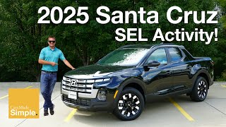 2025 Hyundai Santa Cruz SEL Activity AWD  Less Expensive Nicer Interior [upl. by Leirrad]