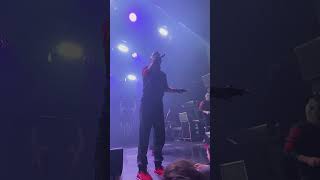 Female singer Mushroomhead standing on crowd metal musicshorts concert livemusic shorts [upl. by Timothee]