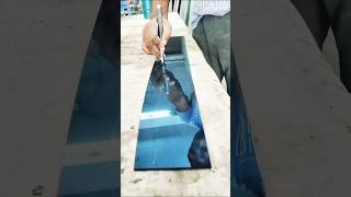 How to glass cutting glasscutting short [upl. by Meit]