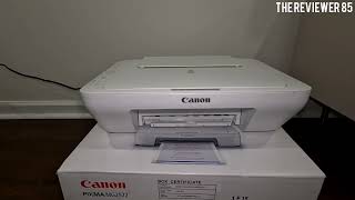 Canon Pixma MG2522 installation of the ink Cartridge [upl. by Lubet80]