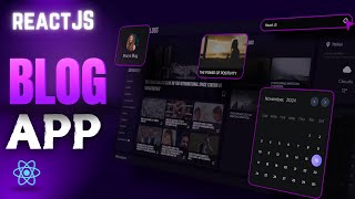 ReactJS Project Build a Blog Application with News Integration  React Blog App Tutorial [upl. by Ahseia920]