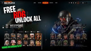 FREE BO6 Unlock All UNLOCK EVERYTHING IN Black Ops 6 PCPS5XBOX Unlocks MASTERY [upl. by Yelkao750]