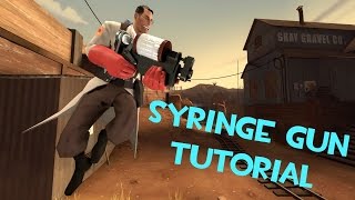 TF2 How to Use Syringe Guns Stock Blutsauger Overdose Tutorial [upl. by Eserahc]