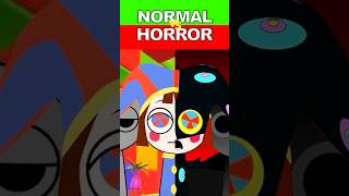 Sprunki But The Amazing Digital Circus Normal VS Horror incredibox sprunki nocom [upl. by Montana]