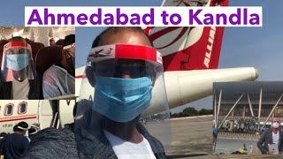 Ahmedabad Gandhidham Kandla Flight [upl. by Eittah]