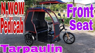 Pagawaan Ng Bubong Ng N WOW E PEDICAB  By Orly SideCar [upl. by Euqinomod]