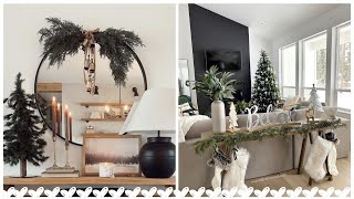 Minimalist Christmas Decorations for Your Living Room  Simplicity in Festivity [upl. by Orofselet]